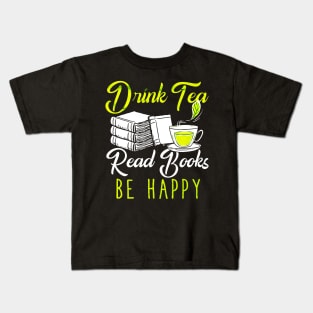 Book Tea Kids T-Shirt